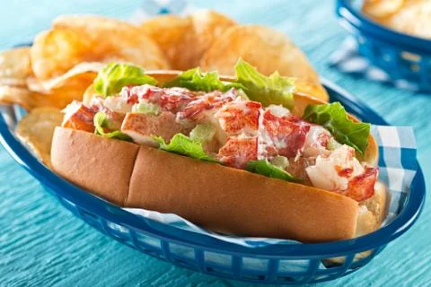 Lobster Roll Foto stock