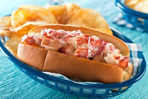 Lobster Roll Stock Photos