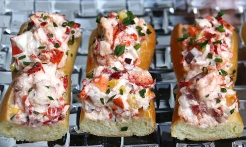 Lobster Rolls Stock Photos