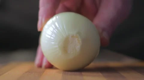 Lobules of onion Stock Footage 21844494