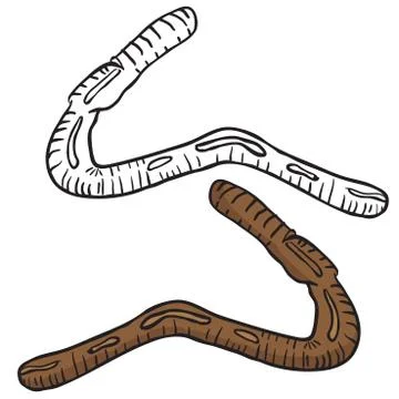 Lobworm Stock Illustration