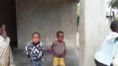 Two poor African happy children ... | Stock Video | Pond5
