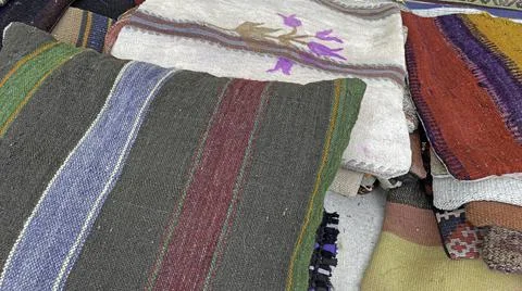 Local and authentic patterned objects 스톡 사진