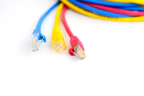 The local area network line Stock Photos