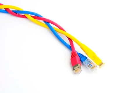The local area network line Stock Photos