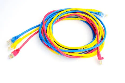 The local area network line Stock Photos