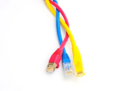 The local area network line Stock Photos