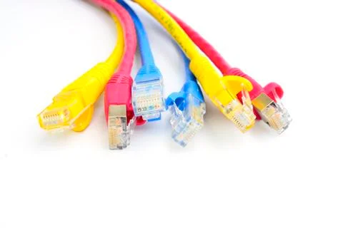 The local area network line Stock Photos