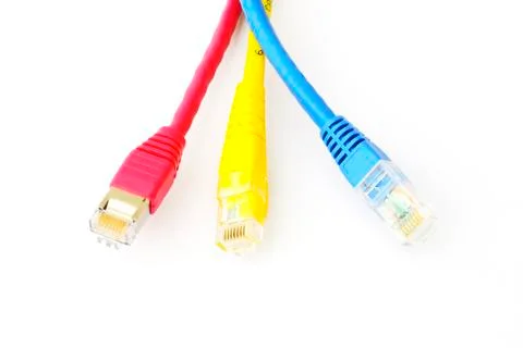 The local area network line Stock Photos