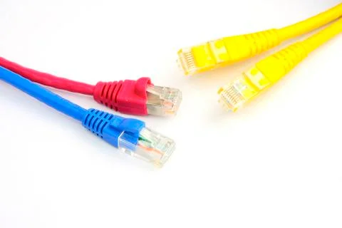 The local area network line Stock Photos