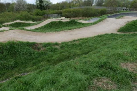 Local BMX track Stock Photos