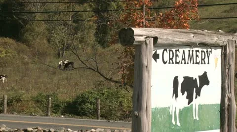 Local creamery (3 of 4) Stock Footage 12678862