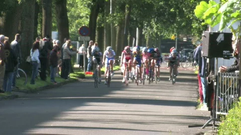 Local cycling event Video stock 457757