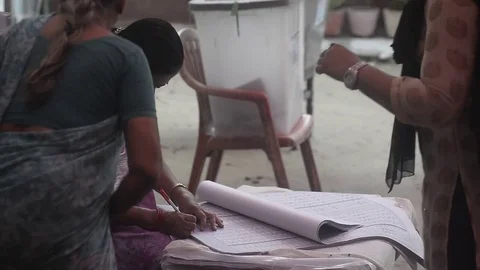  Local Election Nepal Stock Footage 80116026