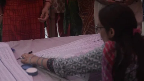  Local Election Nepal Stock Footage 80116029