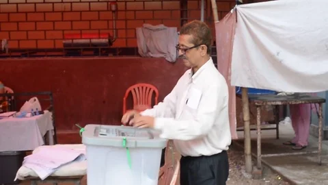  Local Election Nepal Stock Footage 80116296