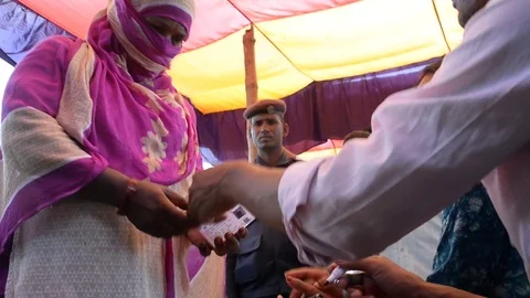  Local Election Nepal Stock Footage 80116394