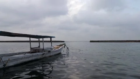 Local Fish Boat Stock Footage 261782562