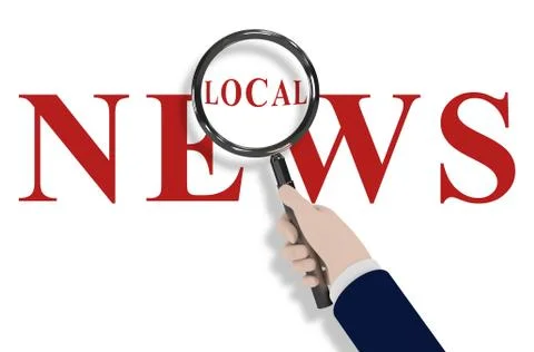 Local News Stock Illustration