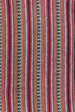 Local north Thailand pattern design made fabric and silk Stock Photos