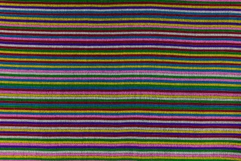 Local north Thailand pattern design made fabric and silk Stock Photos