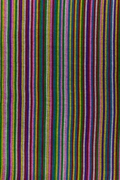 Local north Thailand pattern design made fabric and silk Stock Photos