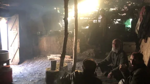 Local restaurants on highways Stock Footage 202261264