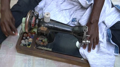 Local Seamstress Stock Footage 228784819
