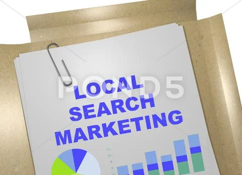 Local Search Marketing Concept