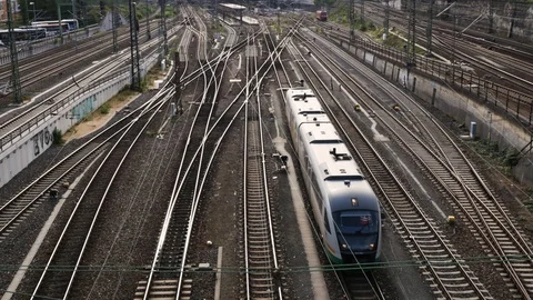 Local trains Stock Footage 119279402