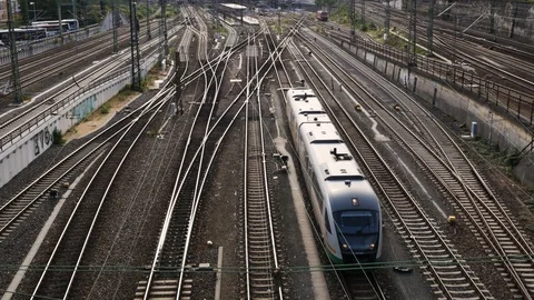 Local trains Stock Footage 119279473