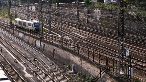 Local trains Stock Footage 119279602