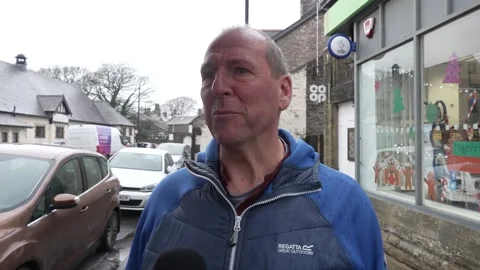 Locals react to 3.3 magnitude earthquake which hit Lancashire village Video stock 322613747