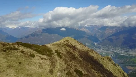 Locarno monte gambarogno Stock Footage 74879372