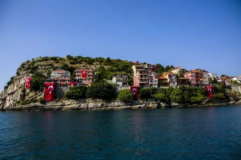 Located in the province of Kastamonu in Turkey, this unique Black Sea view Stock Photos