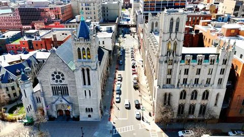Located Within - Cathedral of the Immaculate Conception - Syracuse, NY Foto stock
