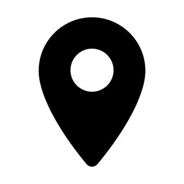 Location Active Icon Stock Illustration