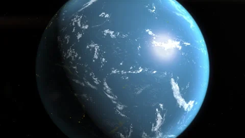 Location and map of Samoa on the surface of the earth at day. Stock Footage 329186070