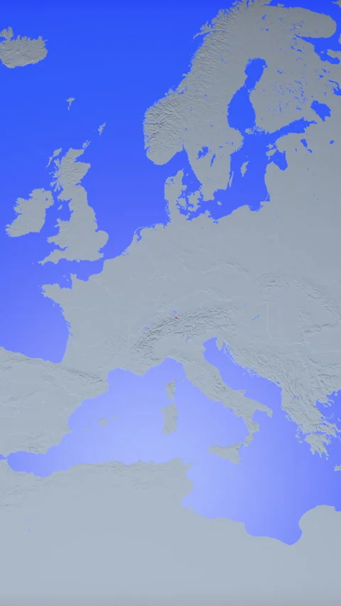 Location and red map of Liechtenstein on the earth in vertical format Stock Footage 331478630