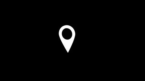 Location icon animation Stock Footage 288921442