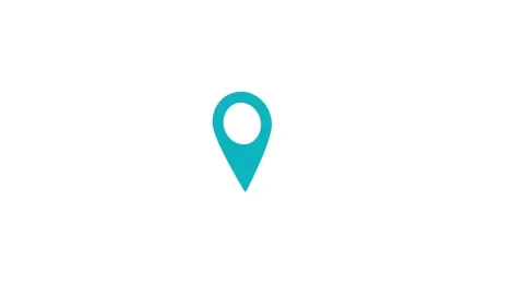 Location icon animation Stock Footage 288921446
