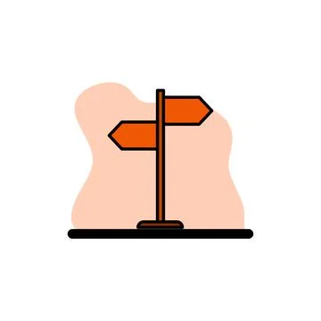 Location Icon Conceptual Vector Design Illustration Stock Illustration
