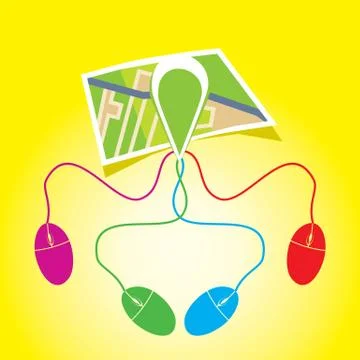 Location icon Stock Illustration