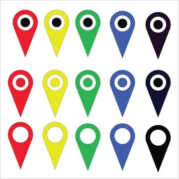 Location icon Stock Illustration