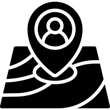 Location icon, location map and navigation vector Stock Illustration