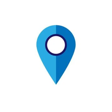 Location icon, map pin marker イラスト素材