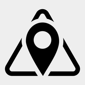 Location Icon Sign Isolate on white Background,Vector Illustration Stock Illustration