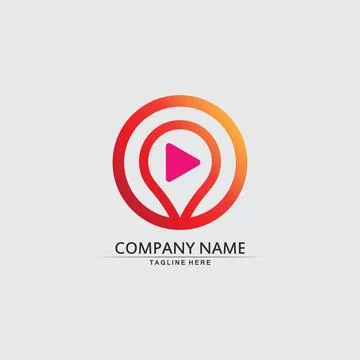 Location icon,Map logo for maps google maps, sign, route, position, symbol .. Illustrazione stock