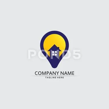 Location icon,Map logo for maps google maps, sign, route, position ...