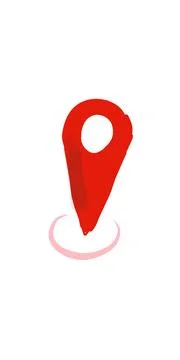 Location illustration Illustrazione stock